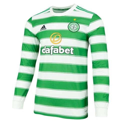 Tailandia Camiseta Celtic Replica Primera Ropa ML 2021/22